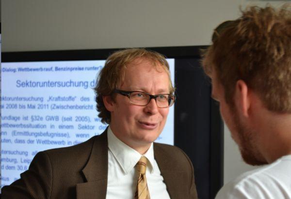Professor Dr. Justus Haucap bei der INSM in Berlin